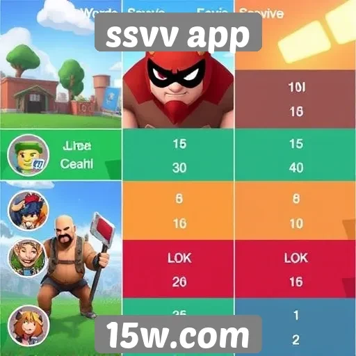 Desempenho de jogos populares no ssvv app